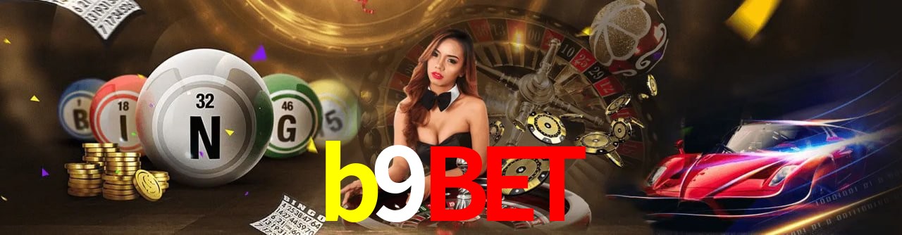 Interface moderna da plataforma b9bet